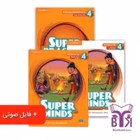 مجموعه کامل کتاب Super Minds 4 ویرایش دوم سطح (M1 – M5)