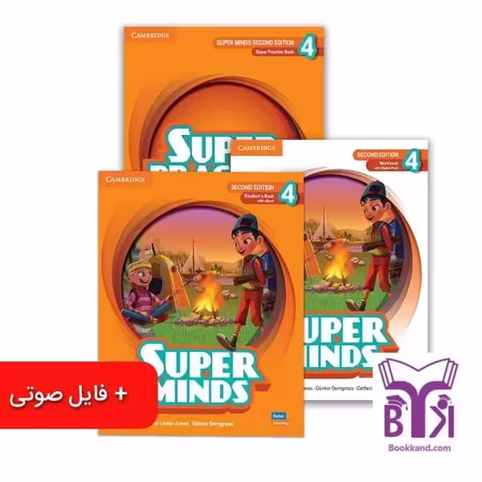 مجموعه کامل کتاب Super Minds 4 ویرایش دوم سطح (M1 – M5)