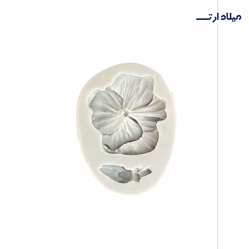 قالب سیلیکونی گل بنفشه تکی