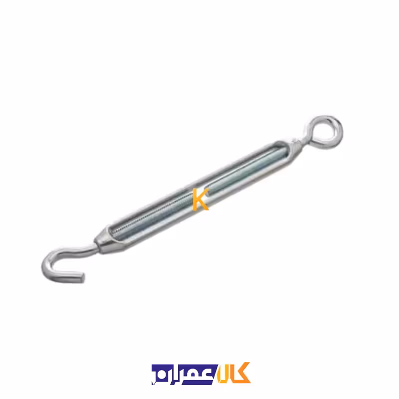مهارکش یک سر حلقه یک سر قلاب فولادی