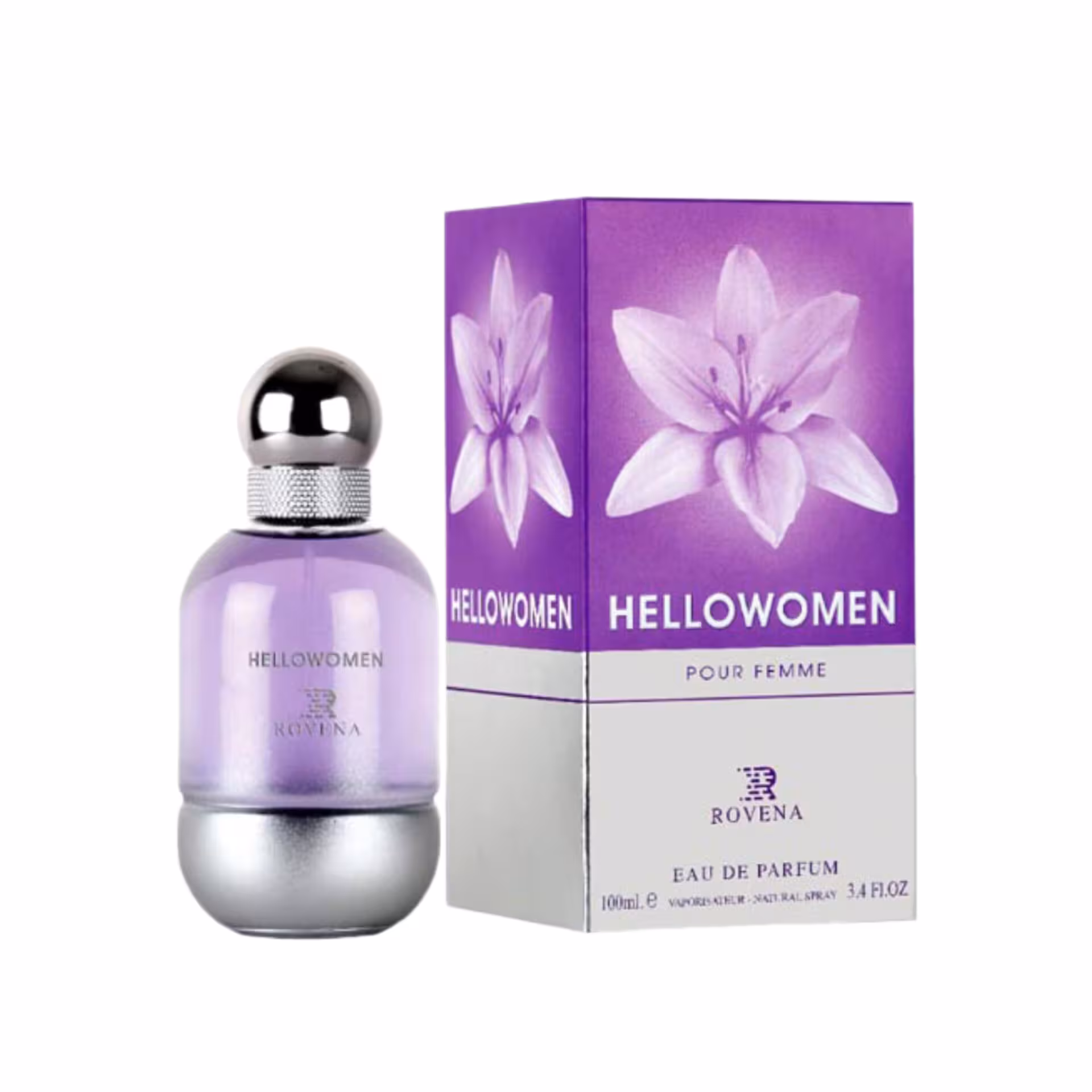 ادکلن زنانه روونا مدل هالووین بنفش حجم 100 میل