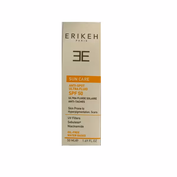 اولترا فلوئید ضدآفتاب SPF50 ضد لک بیرنگ اریکه 50 میلیلیتر Erikeh