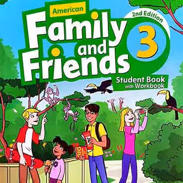 کتاب American Family and Friends 3 2nd