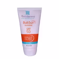 کرم ضد آفتاب پوست های چرب بی رنگ بیوتی درما حجم 45 میلی لیتر | Butiderma Invisible Oily Skin Sunscreen Cream 45ml