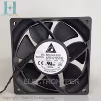 فن 12x12x3.8 چهار سیم DELTA 12V DC