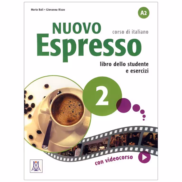 Nuovo Espresso 2 (Italian Edition) Libro Studente A2 کتاب ( چاپ رنگی )