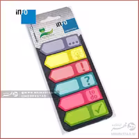 برچسب نشانگر اینفو 6 رنگ مدل 567290 info Page Marker 5672-90