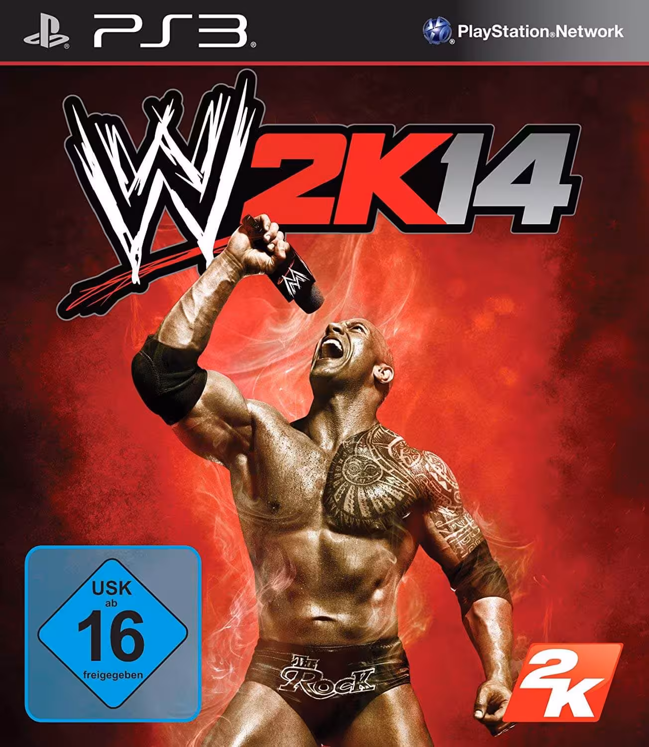 بازی پلی استیشن 3 (PS3 ) نسخه رایتی نسخه هک شده بازی  WWE 2K14