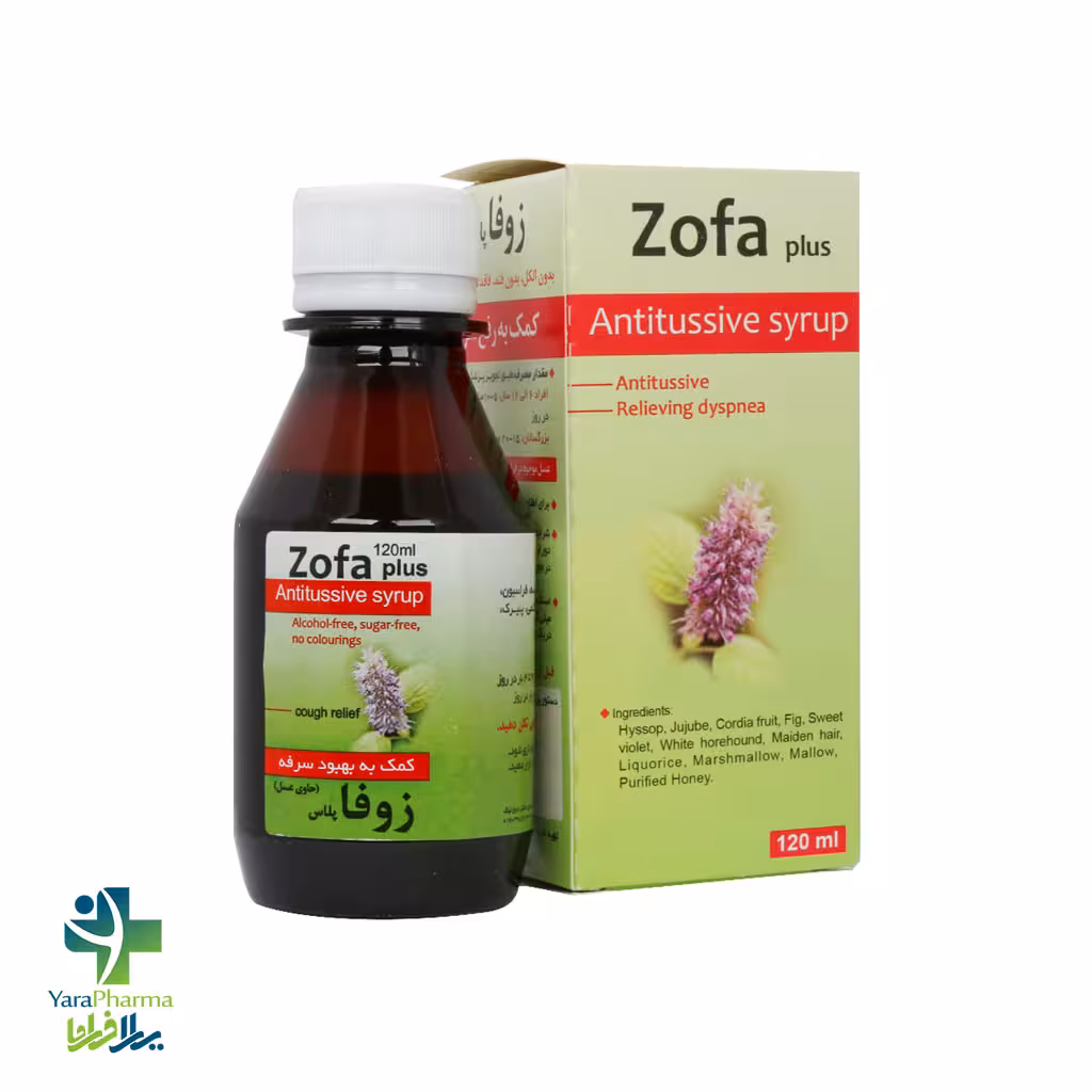 شربت زوفا پلاس نیاک 120 میلی لیتر