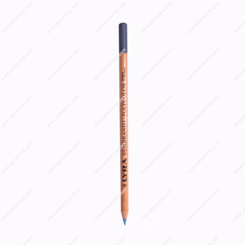 مداد رنگی تک رنگ لیرا مدل پلی کالر رنگ Paris Blue 600-50