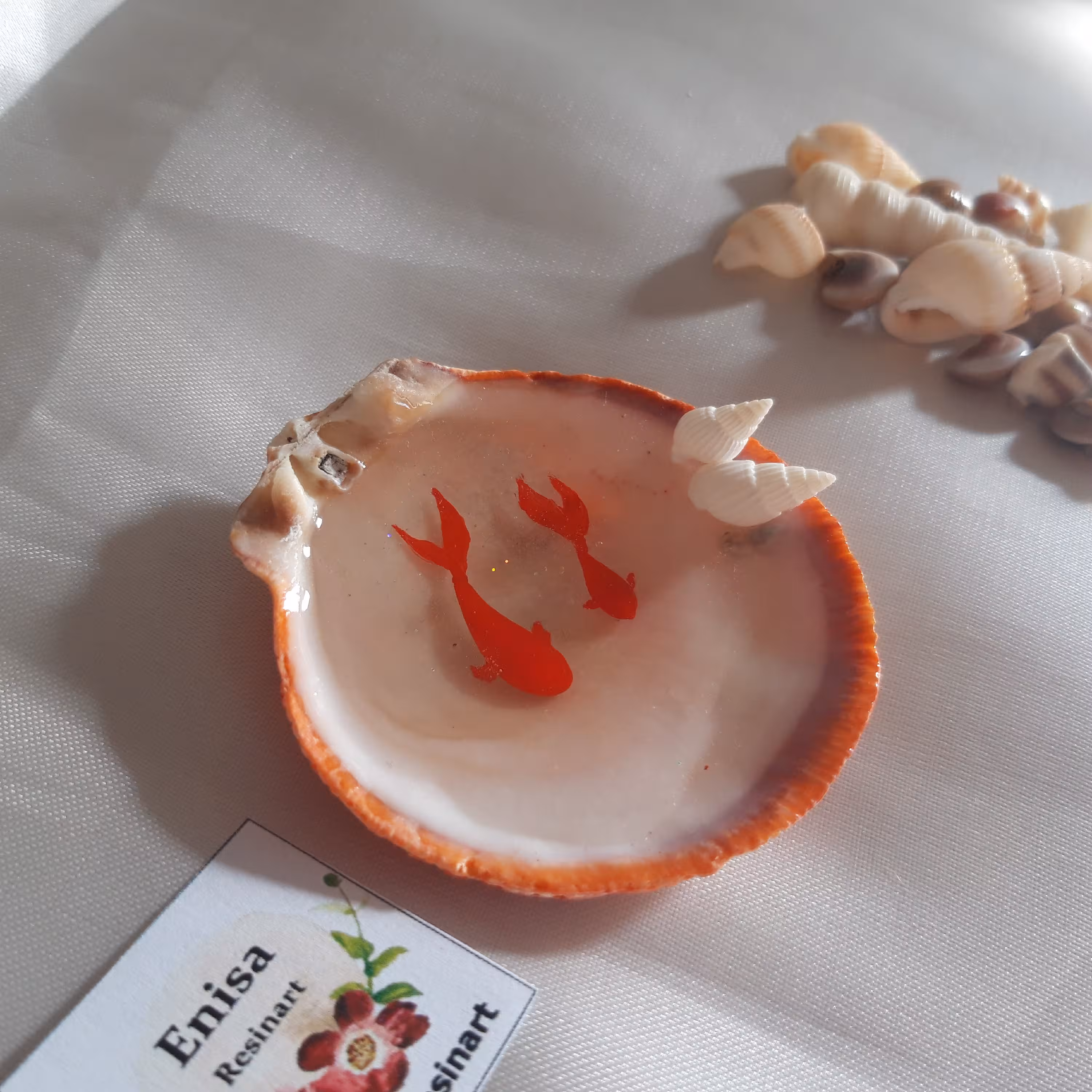 ماهی رزینی هفت سین ماهی دستساز هفت سین مناسب عیدی و کادو