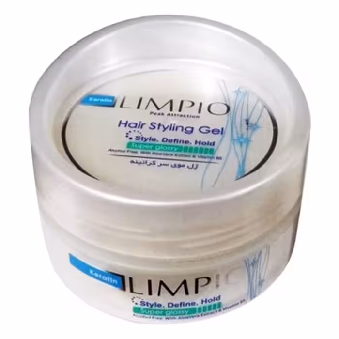 ژل مو حالت دهنده لیمپیو مدل کراتینه حجم 200 میل