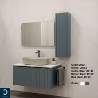 روشویی کابینتی مدل آریسا