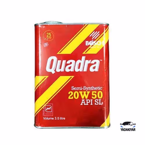 روغن موتور بوش مدل کوادرا SL حجم 3.5 لیتر (20w-50)