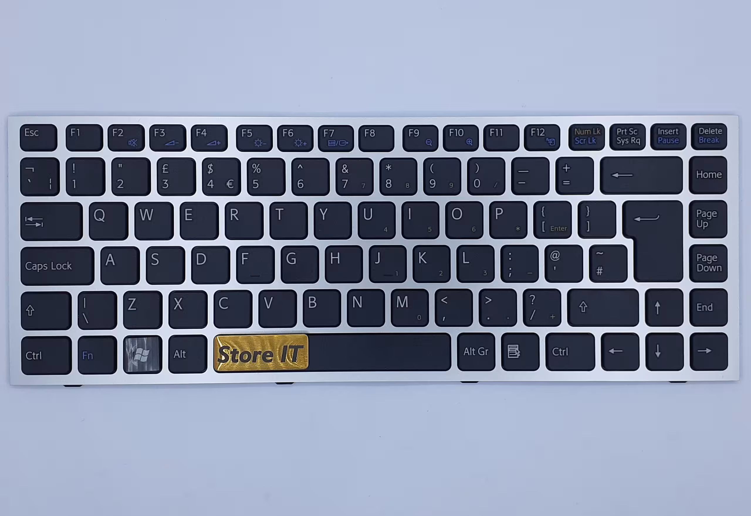 کیبورد لپ تاپ سونی VAIO VPC-S1 نقره ای اینتر بزرگ - فروشگاه اینترنتی استور آی تی