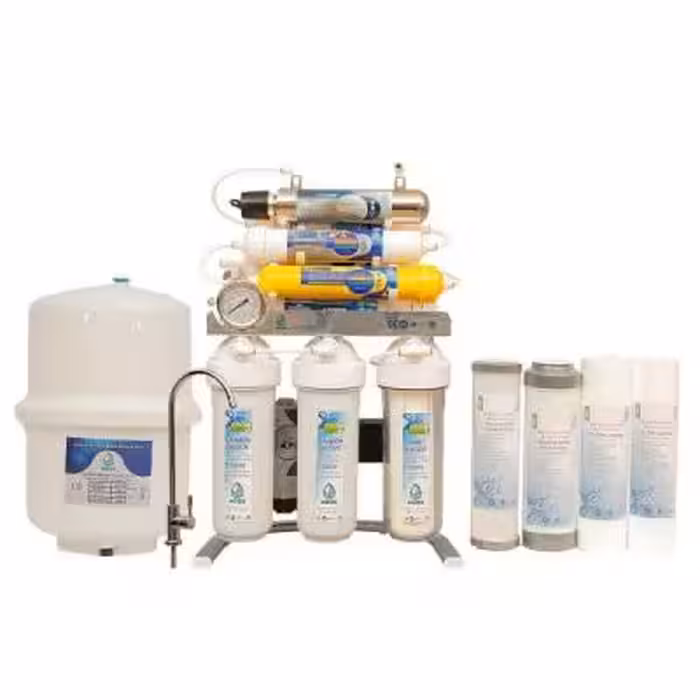 دستگاه تصفیه آب مدل X CHROME M1000 به همراه پک 4 عددی فیلتر نشاط