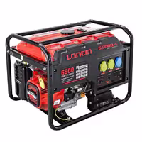 موتور برق لانسین بنزینی 5 کیلووات مدل LC6500-DAS