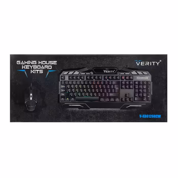 کیبورد و موس گیمینگ وریتی مدل 6126