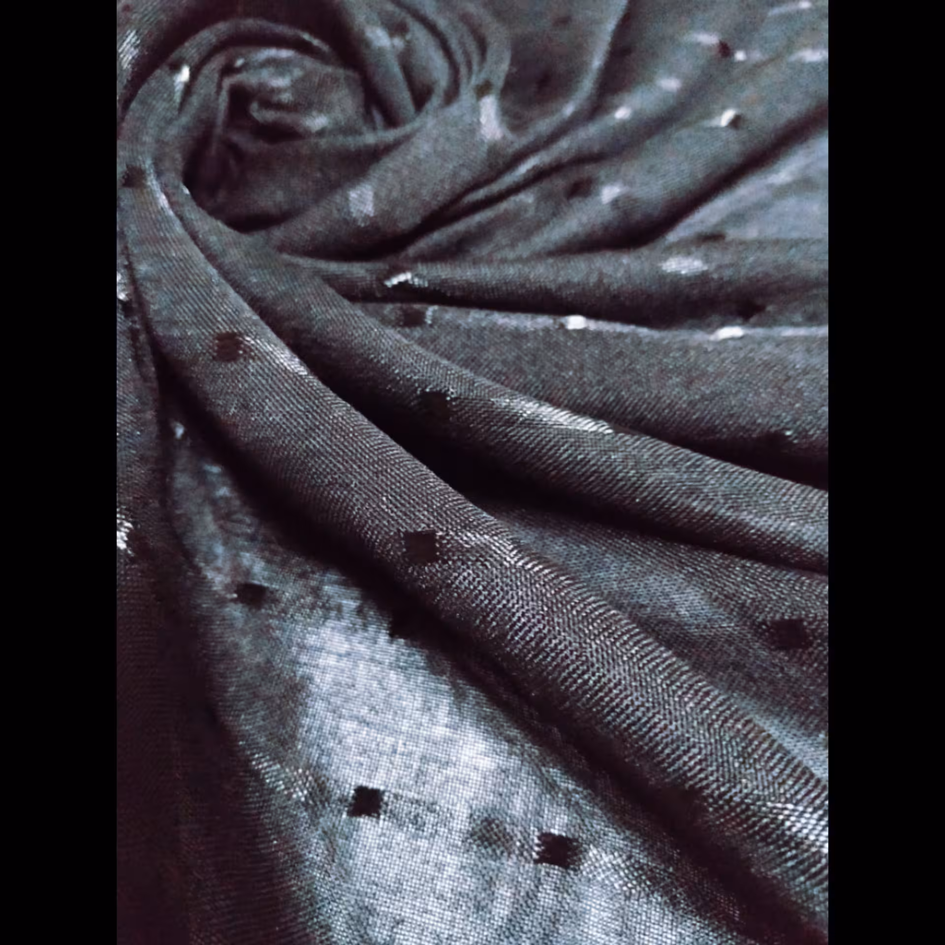 روسری مشکی قواره کوچک محرمی
