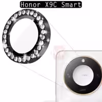 محافظ لنز نگین دار Diamond Ring Lens Glass | Honor X9C Smart