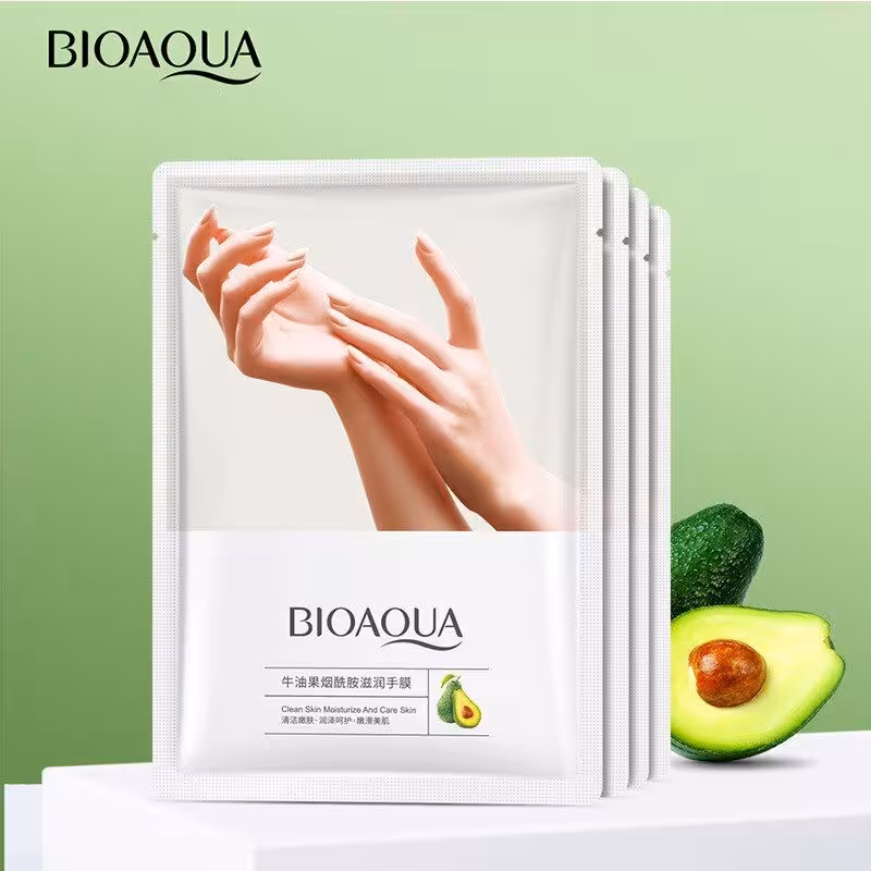 ماسک ورقه ای دست مدل آووکادو 35 گرمی بیوآکوا BIOAQUA