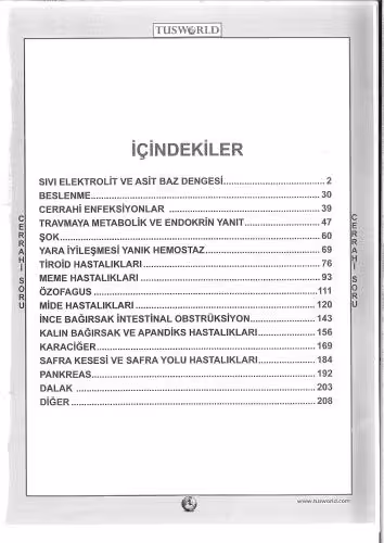 خرید و دانلود نسخه کامل کتاب Genel Cerrahi Efsane Konu Kitabı-Cerrahi Soruları Kitabı