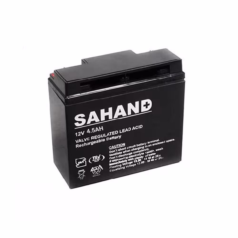باتری یو پی اس سهند 12 ولت 4/5 آمپر ساعت