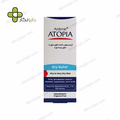 کرم مرطوب کننده قوی صورت آتوپیا آردن