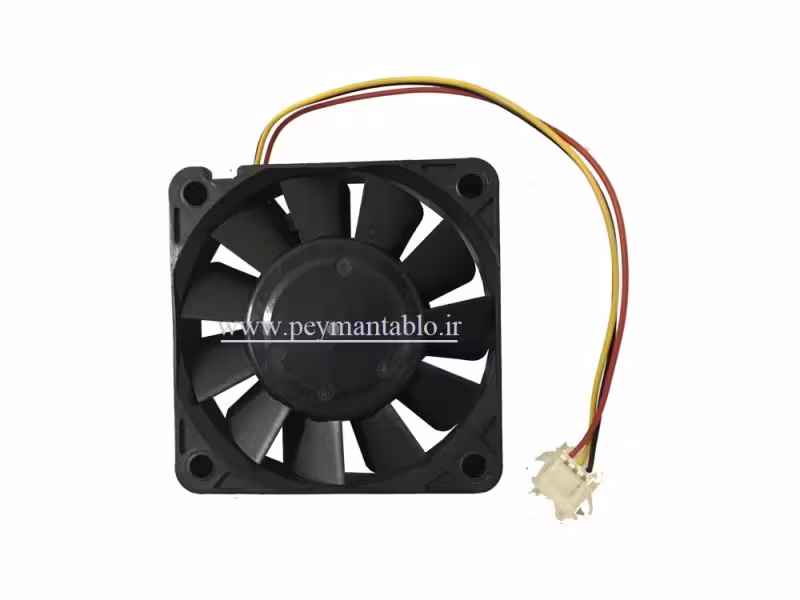 فن تابلوئی 24  ولت DC ابعاد (6*6) سانت (عرض 1.5) سه سیمه