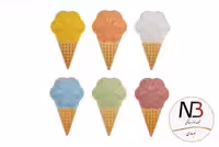 بستنی خوری حصیری رنگی 10493 امیلیا