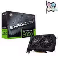 کارت گرافیک MSI مدل RTX 5050 با 8 گیگابایت حافظه GDDR6