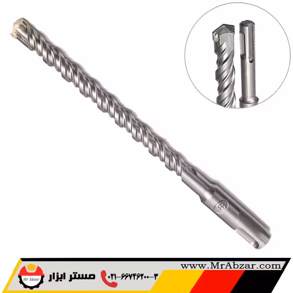 مته الماسه چهار شیار سایز 260×10 میلی متر