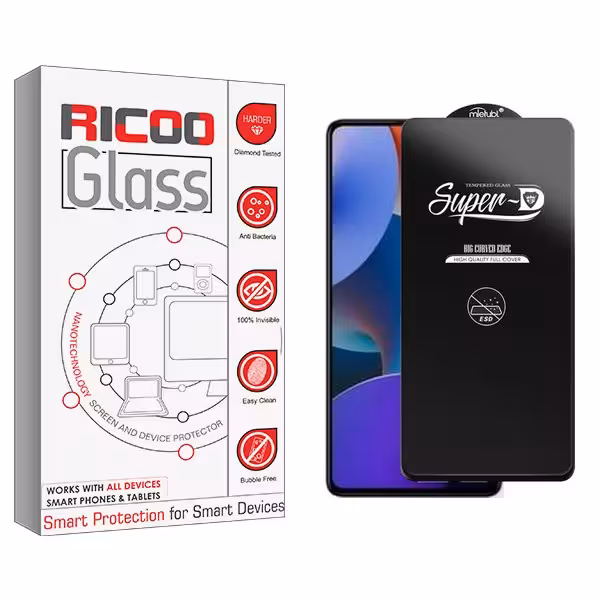 محافظ صفحه نمایش ریکو مدل RiC2 SuperD_ESD مناسب برای گوشی موبایل شیائومی Redmi Note 12 Pro Plus