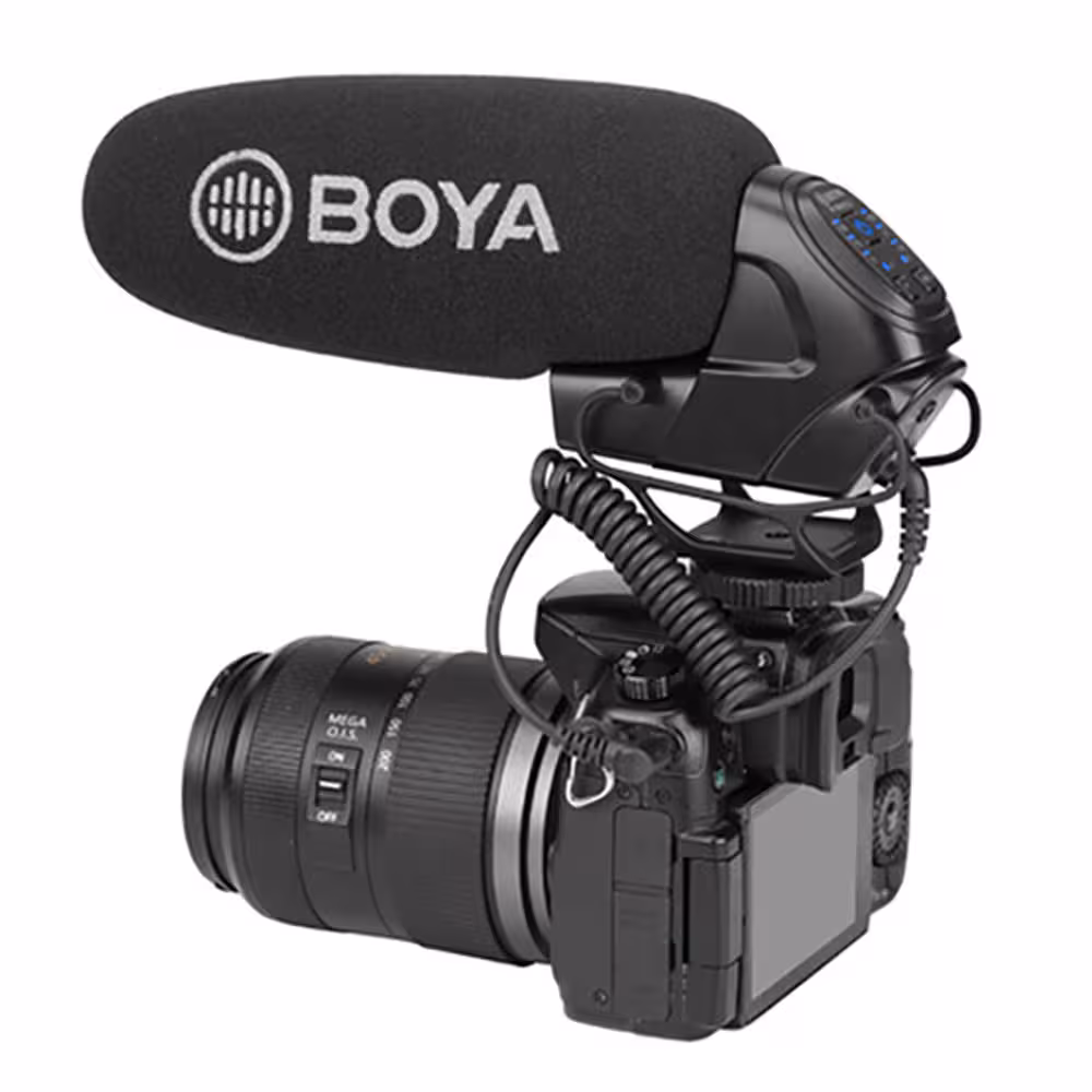 میکروفن شاتگان کاردیود بویا BOYA BY-BM3032 Shotgun Microphone