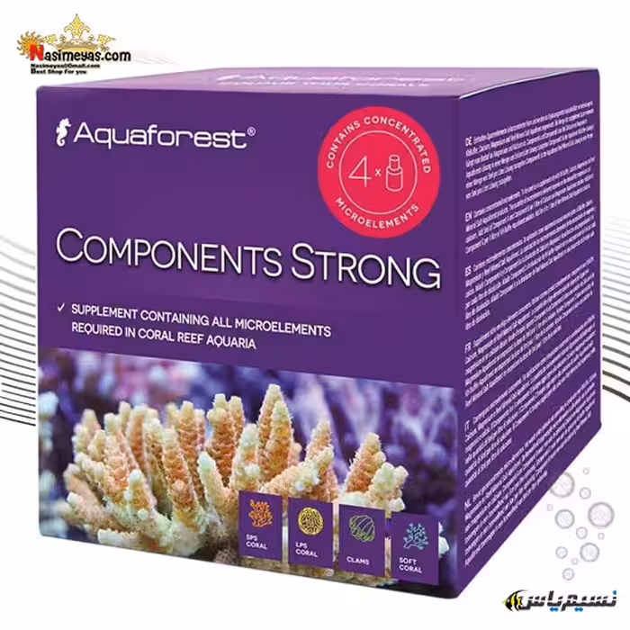 ست مکمل های تخصصی کامپوننت استرونگ آکوا فارست