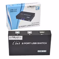 دیتا سوییچ ROYAL USB 2PORT