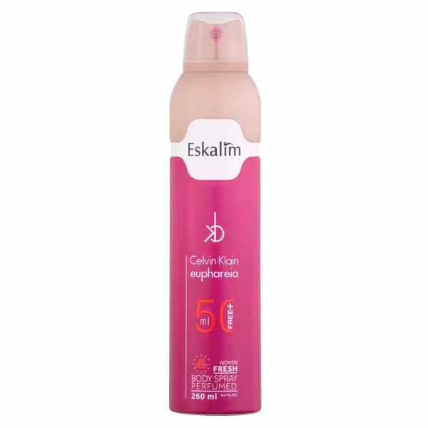 اسپری خوشبو کننده بدن زنانه اسکالیم مدل ایفوریا حجم 250 میلی لیتر