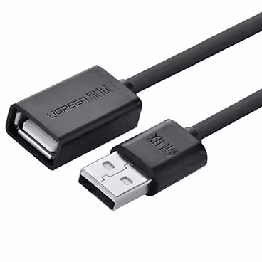 کابل تبدیل USB نری به مادگی یوگرین US103 مدل 10316 طول 2 متر