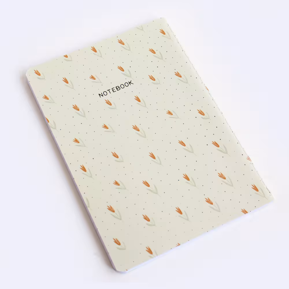 دفتر خط دار طرح لاله کیچ بوک (KITSCH BOOK)