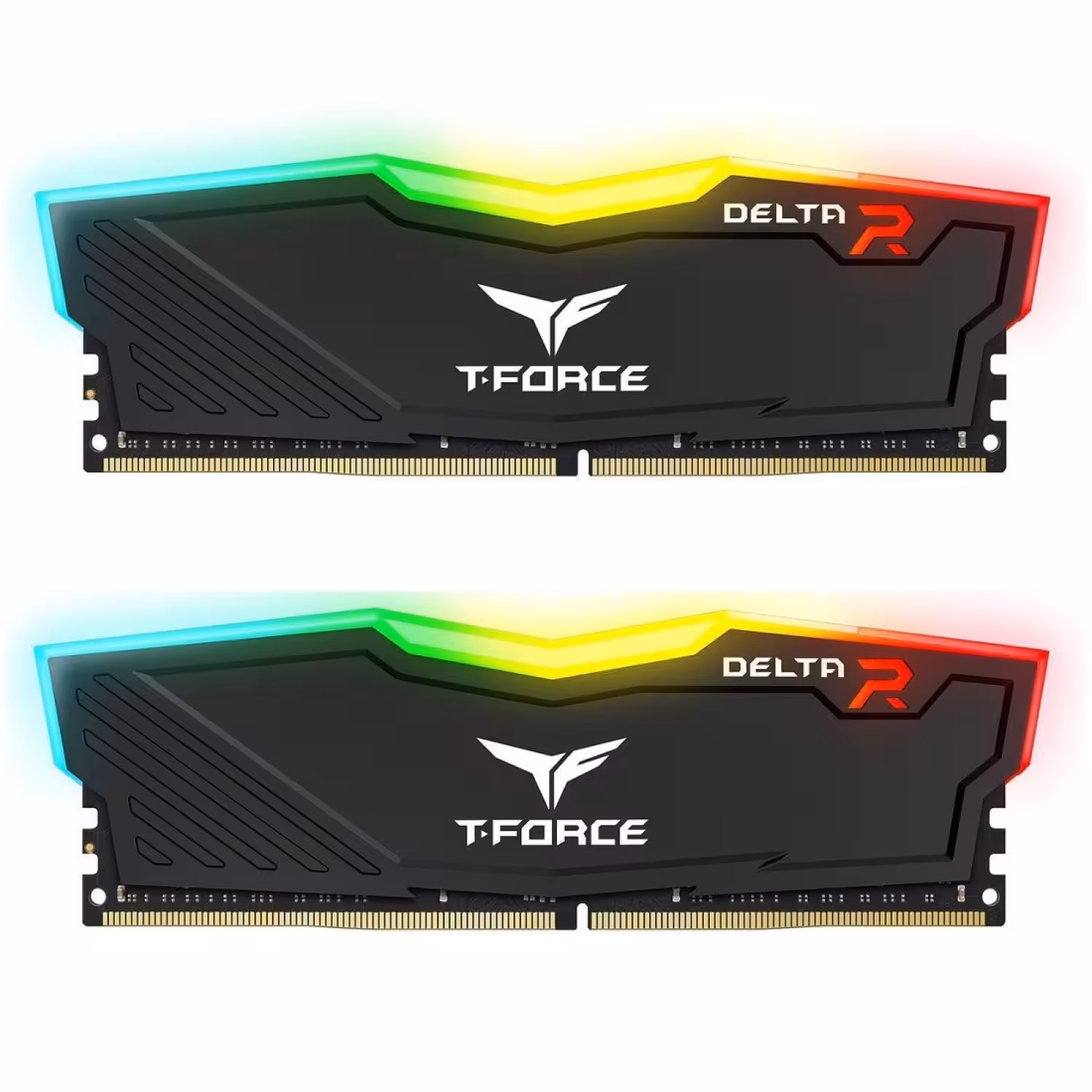 رم تیم گروپ T-Force Delta RGB DDR4 32GB Dual 3200MHz CL16 – Black