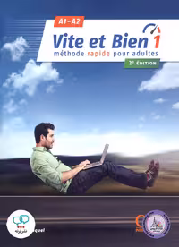 کتاب فرانسوی ویت ات بین ویرایش دوم Vite et bien 1 A1/A2 2e Edition