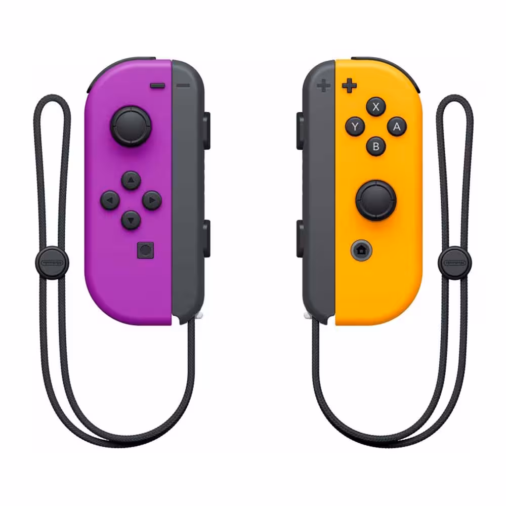 دسته joy con نیتندوسوییچ بنفش/نارنجی