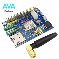 شیلد sim800C مخصوص رزبری پای Raspberry Pi GSM Shield به همراه آنتن