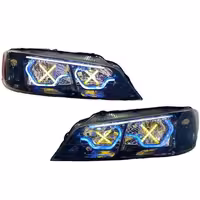 خرید چراغ جلو اسپرت پژو پارس کروز مدل 3D-Yakoza-X فول کالر (بلوتوثی) دوحالته داخل فابریک بدون موتور دو عددی | اتوموبی