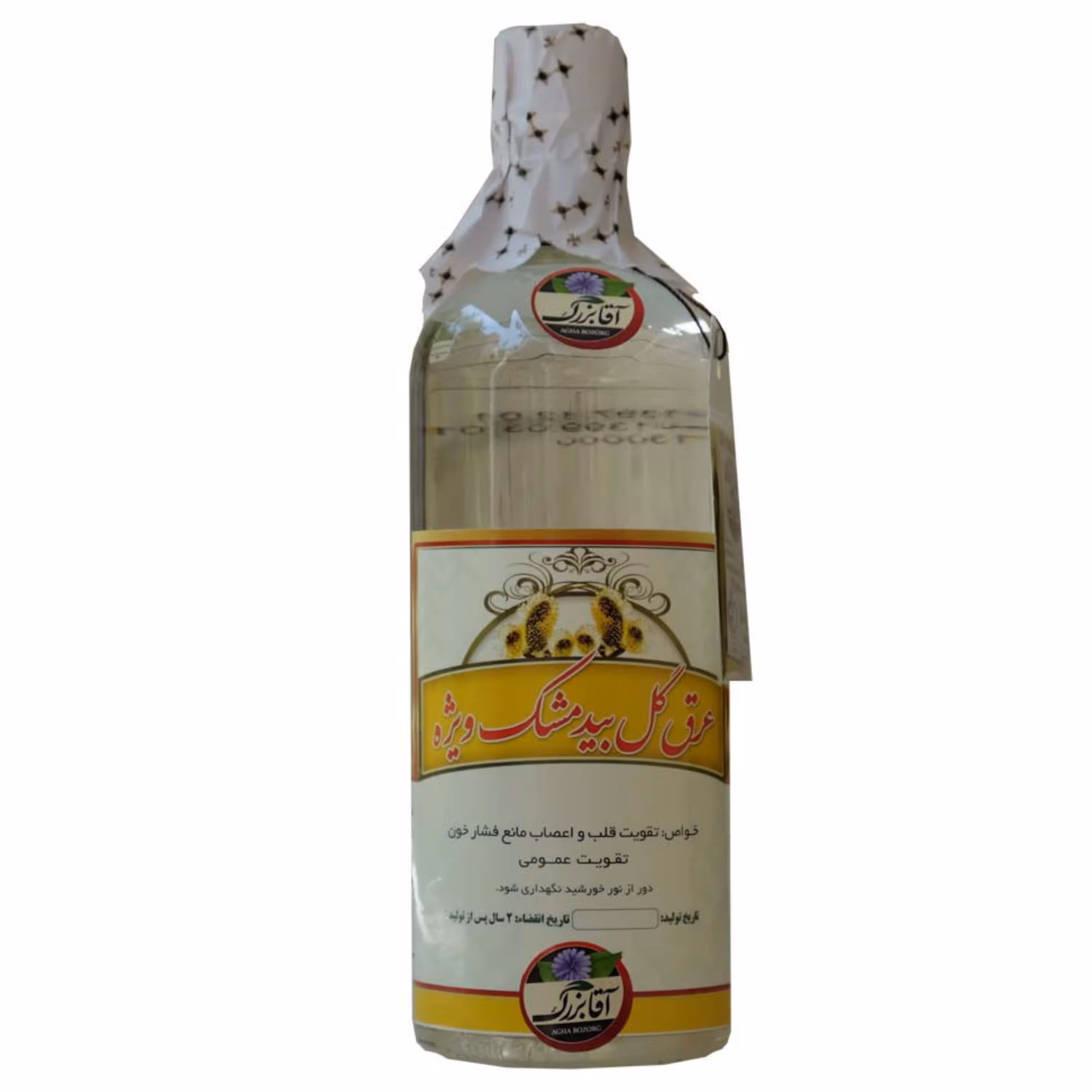 عرق گل بیدمشک ویژه بزرگ 1 لیتری