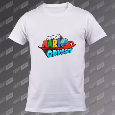 تیشرت مردانه طرح Super Mario Odyssey TS-167