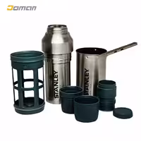 قهوه ساز کوهنوردی گرم و سرد استنلی STANLEY آمریکا مدل ادونچر کافی سیستم 500 میلی لیتر ADVENTURE COFFEE SYSTEM 0.5L