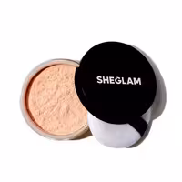پودر فیکس شیگلم SHEGLAM مدل Baked Glow رنگ LIGHT BROWN وزن 5.5 گرم