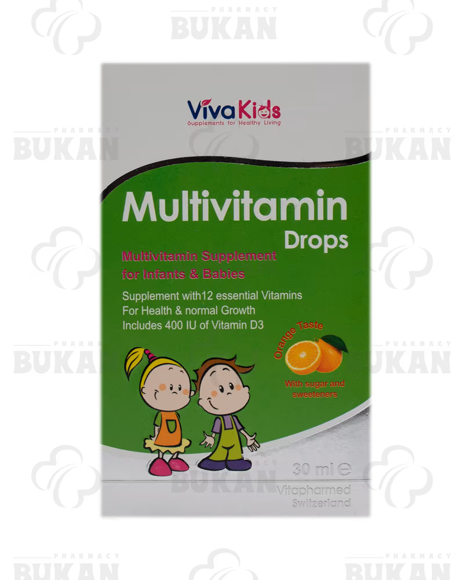 شربت مولتی ویتامین ویواکیدز