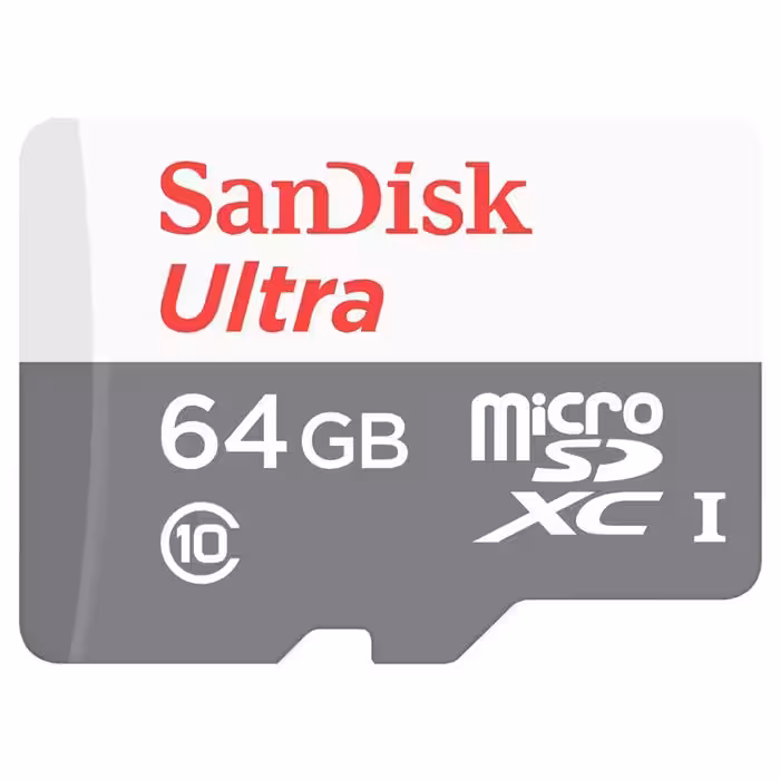 کارت حافظه microSDXC سن دیسک مدل Ultra کلاس 10 استاندارد UHS-I U1 سرعت 80MBps 533X ظرفیت 64 گیگابایت